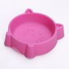 Non-slip healthy cat face bowl cartoon small pet bowl cat bowl dog bowl