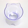 Pet Feeding Bowl Cat Ear Shape Feeding Bowl Neck Protection Bowl