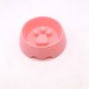 Pet Supplies Dogs Cats Cute Anti-choke Bowl Slow Food Bowl Thickened Plastic Bowl Pet Single Bowl Obesity Prevention Puzzle Bowl