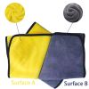 Quick-drying Pet Dog And Cat Towels; Soft Fiber Towels Water-absorbent Bath Towel Cleaning Pet Towel